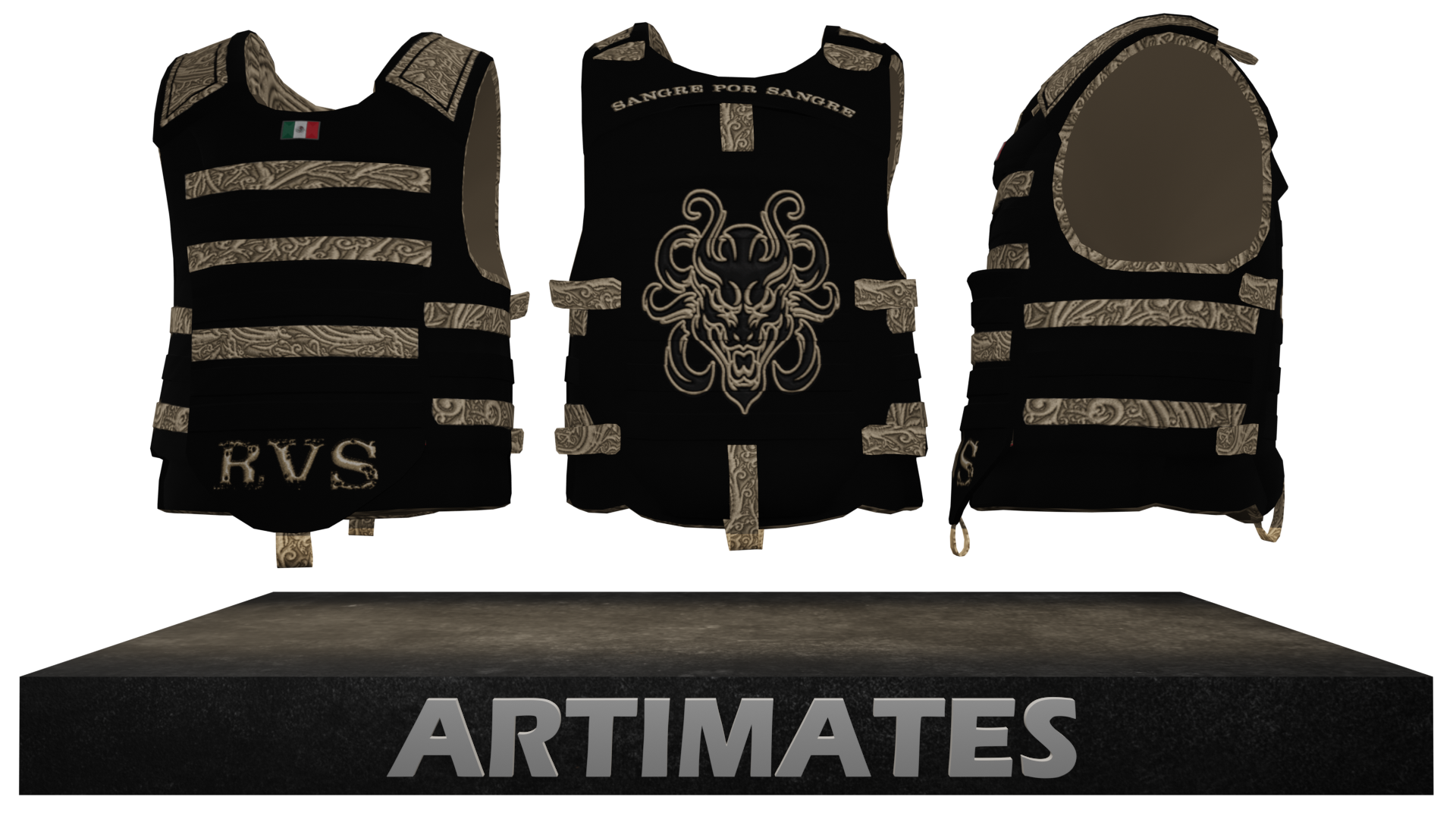 Revas Fullplate Vest - FiveM Clothing