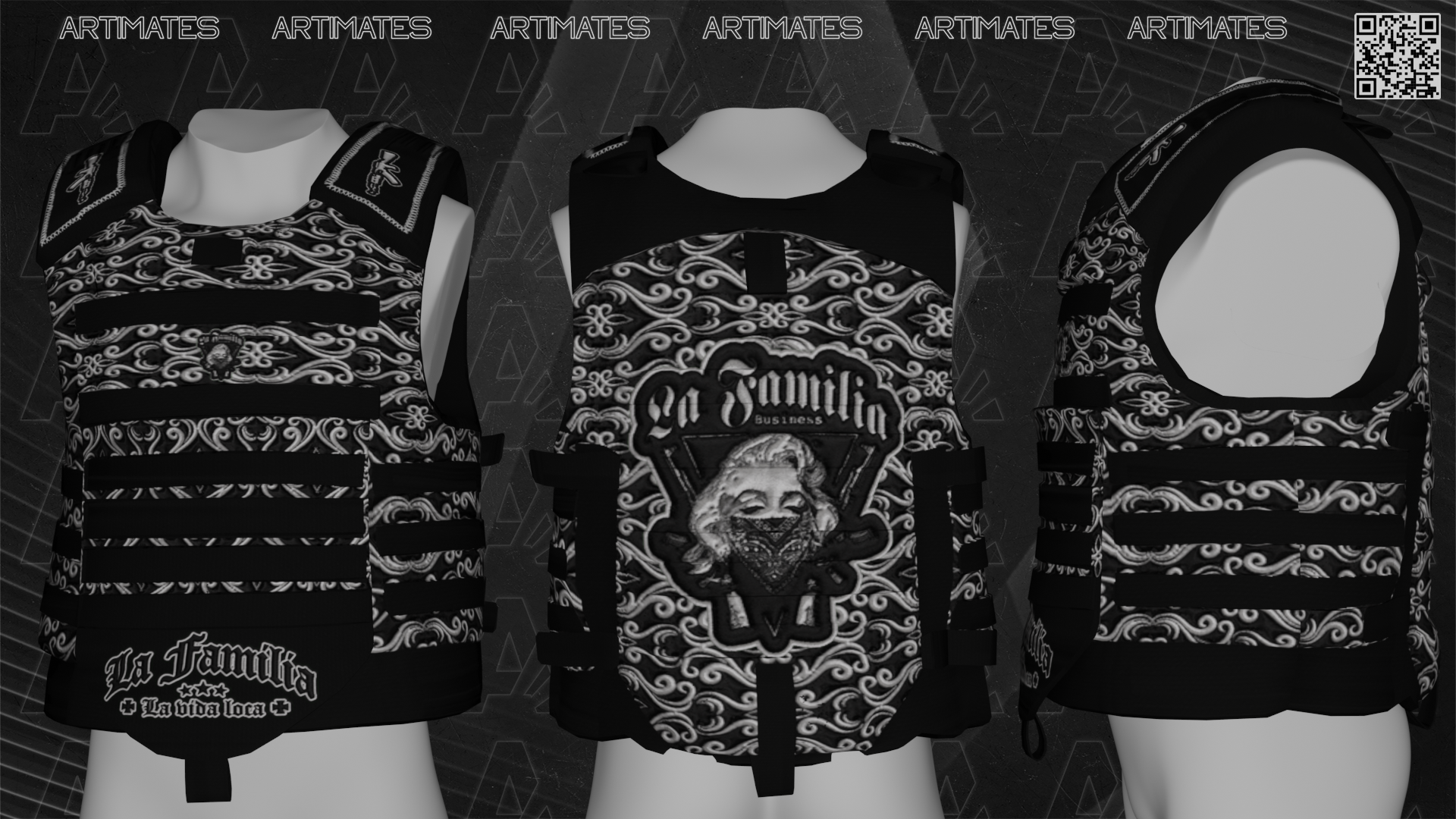 La Familila Fullplate Vest - FiveM Clothing