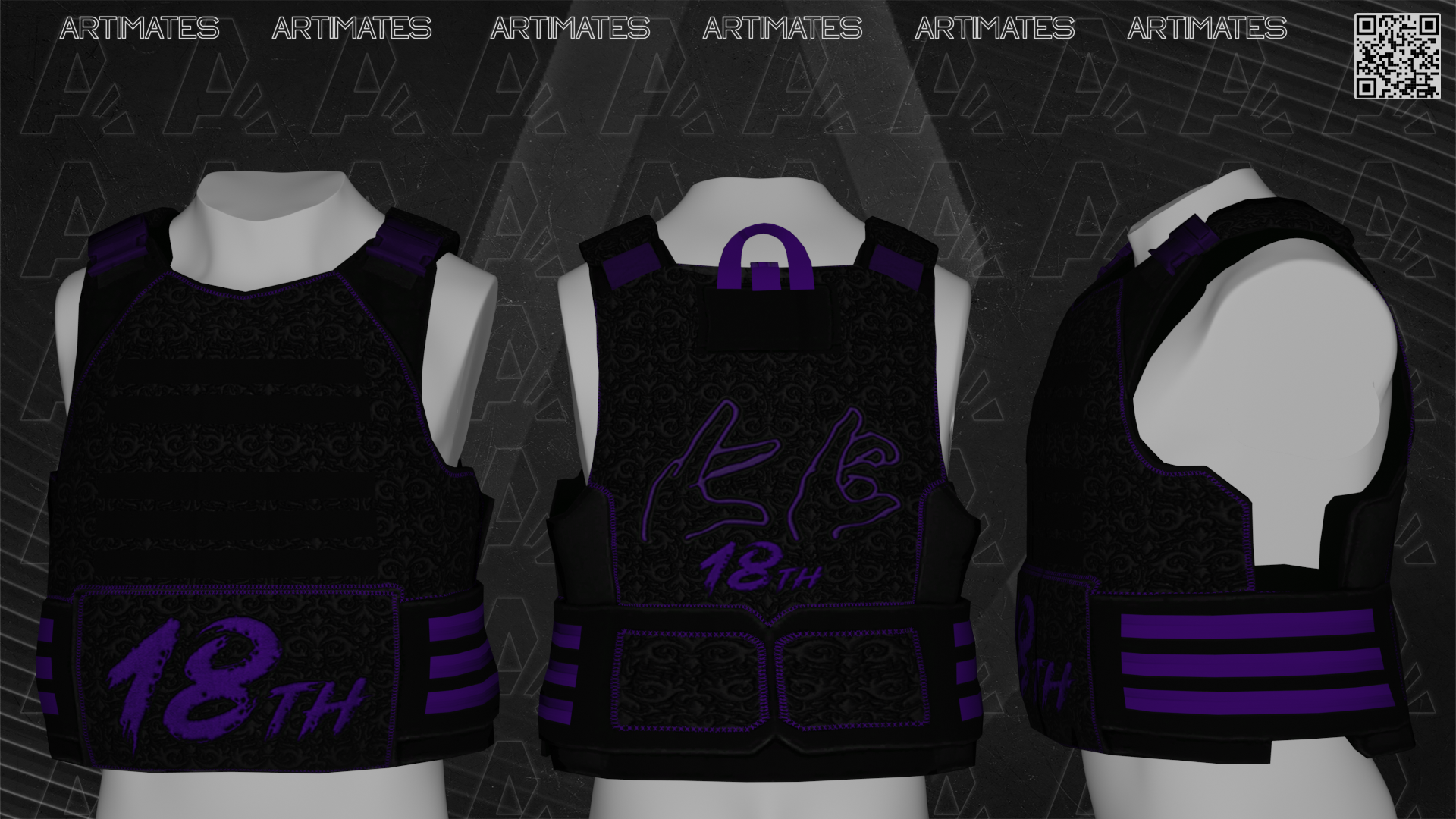 18th Street Basic Vest - FiveM Clothing