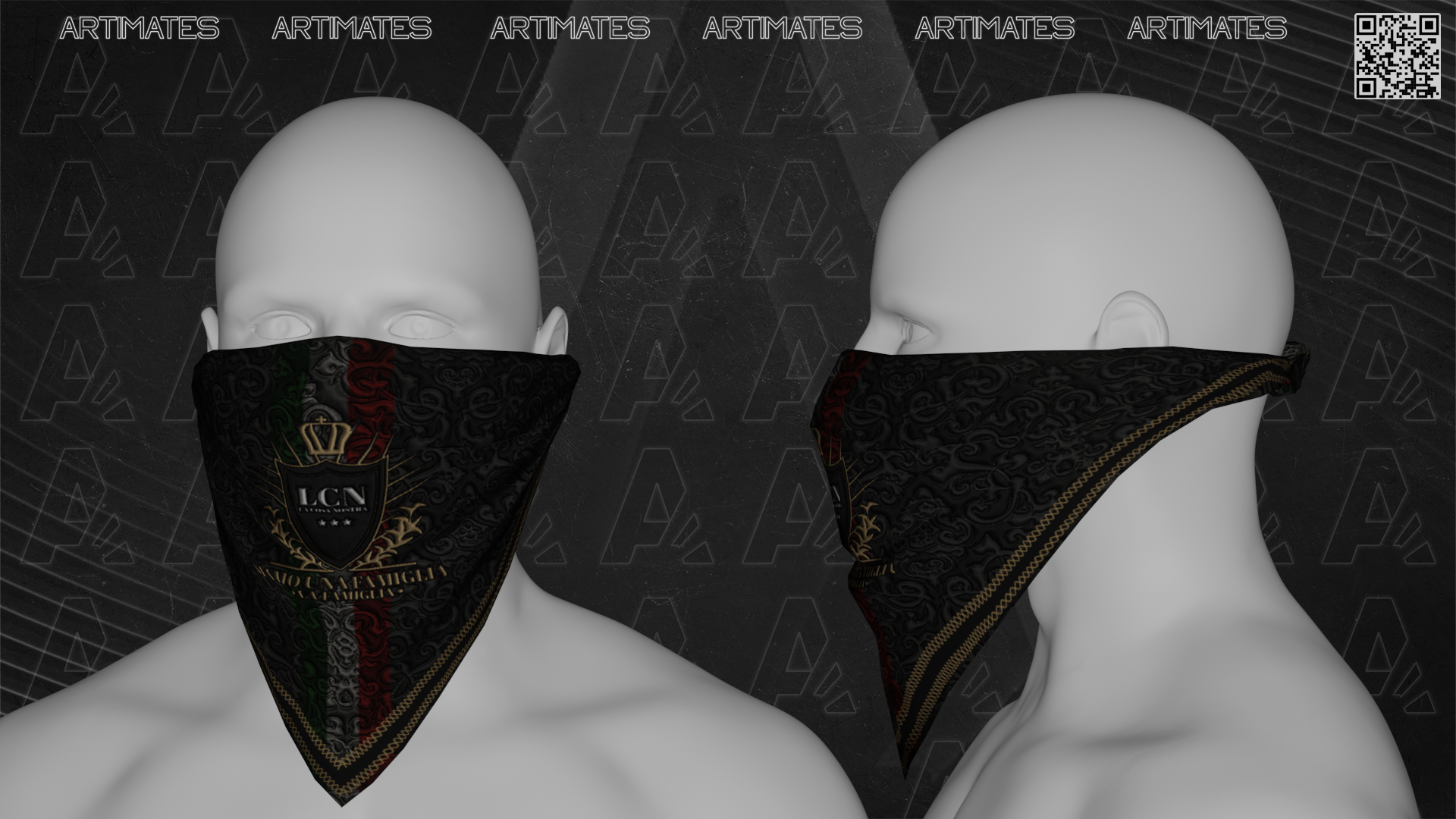 LCN "La Cosa Nostra" Bandana - FiveM Clothing