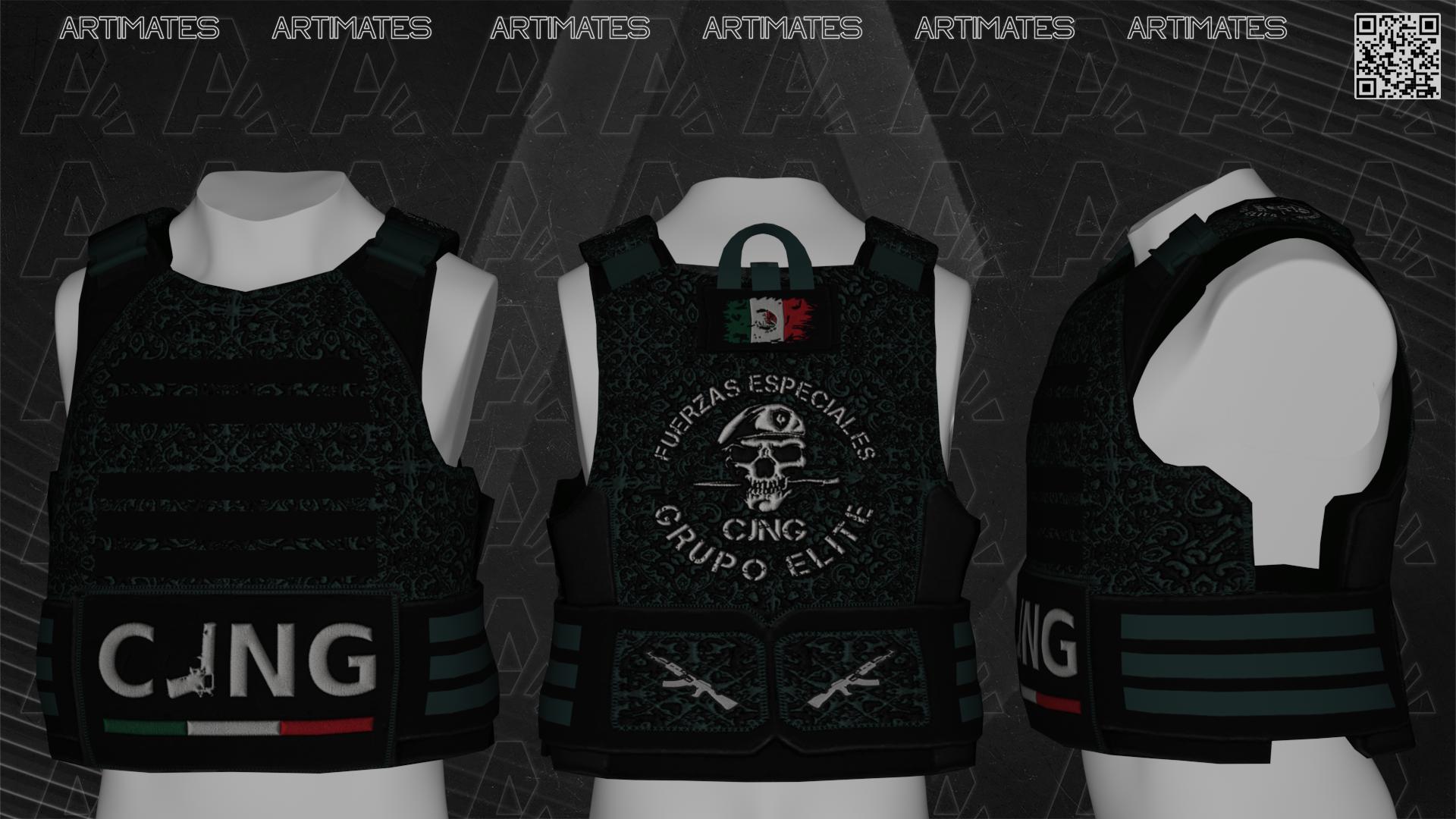 Jalisco Basic Vest - FiveM Clothing