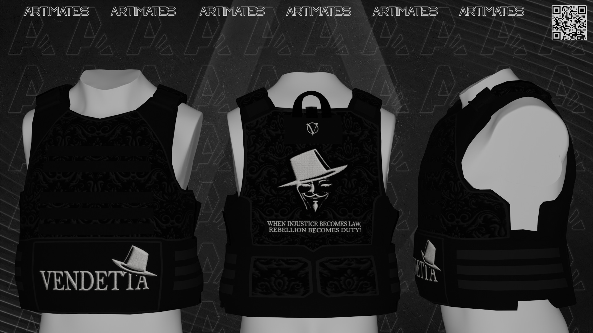 Vendetta Basic Vest - FiveM Clothing