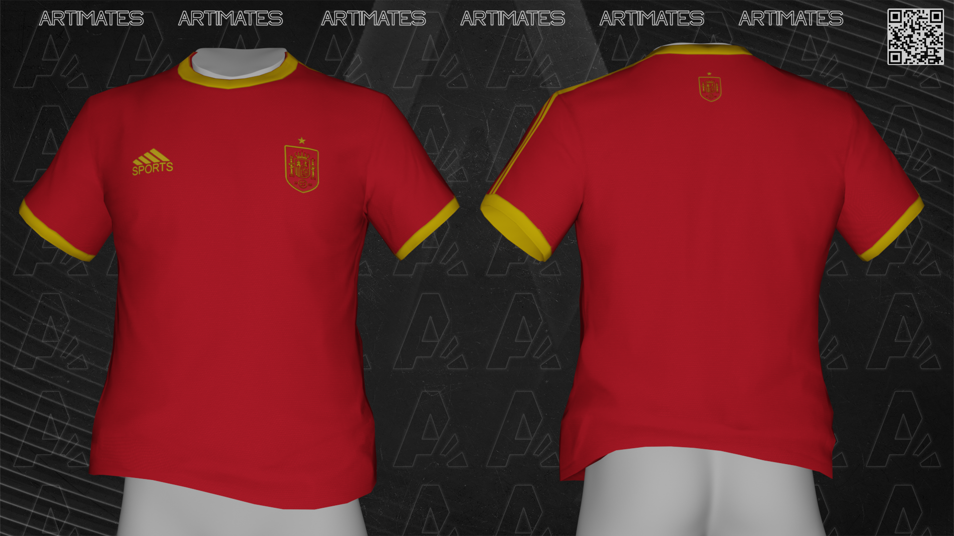 Spanien Trikot - FiveM / GTA Clothing