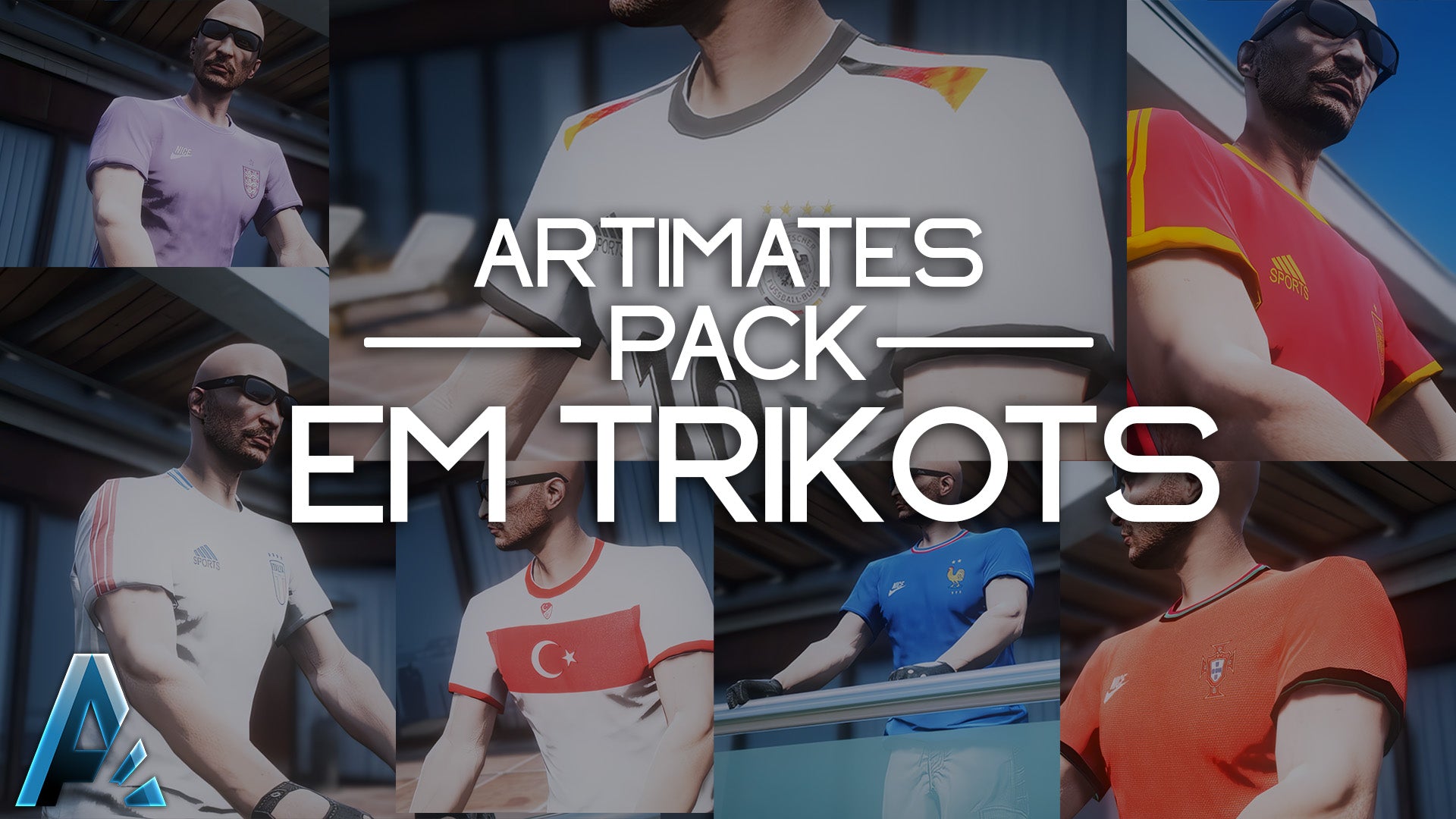 EM Fussball Trikots ⚽ - FiveM Server Clothing