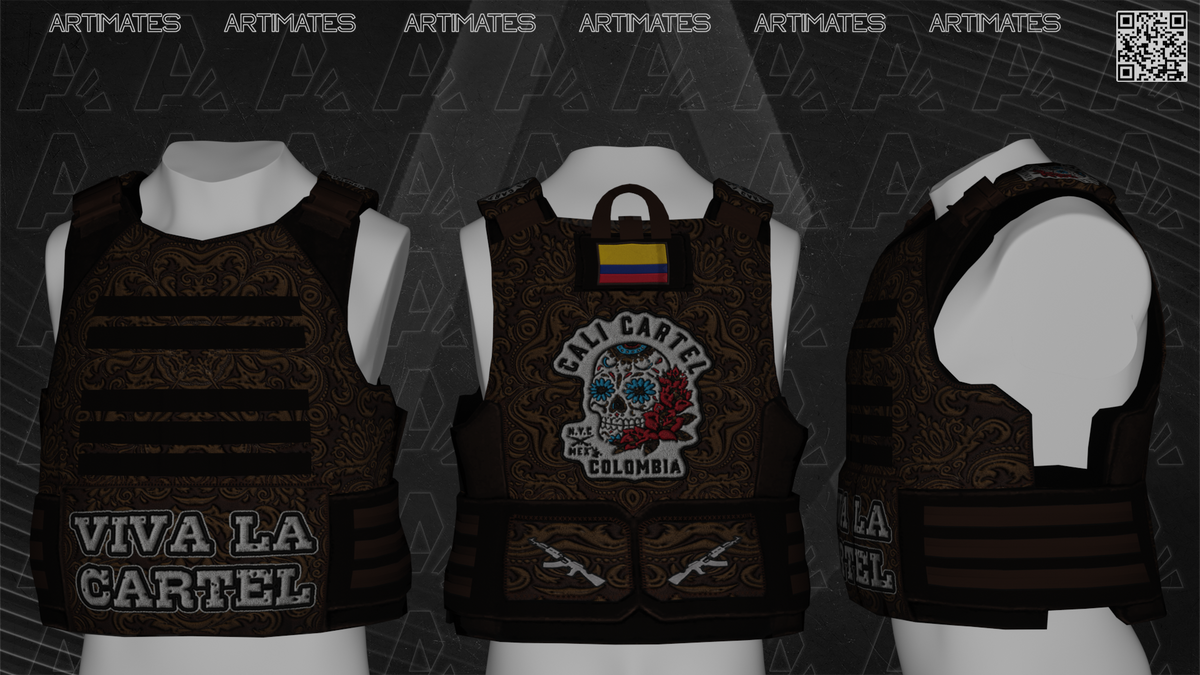 Cali Cartel Basic Vest FiveM Clothing cali-cartel-basic-vest-fivem-clothing