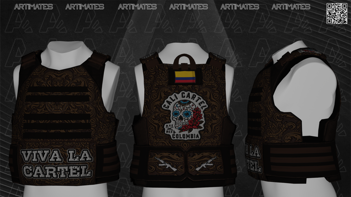 Cali Cartel Basic Vest - FiveM Clothing – Artimates