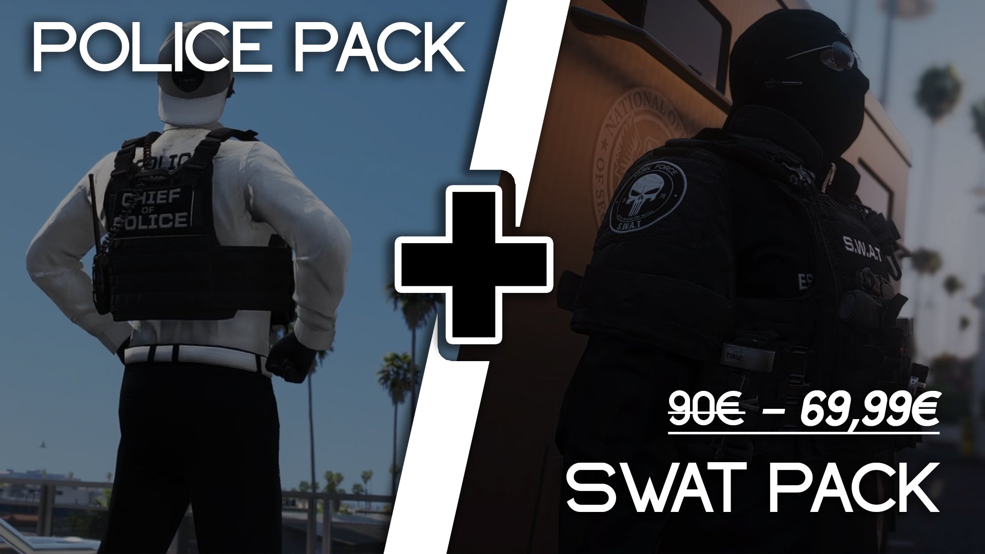 Police + SWAT Pack SALE - FiveM Server Clothing